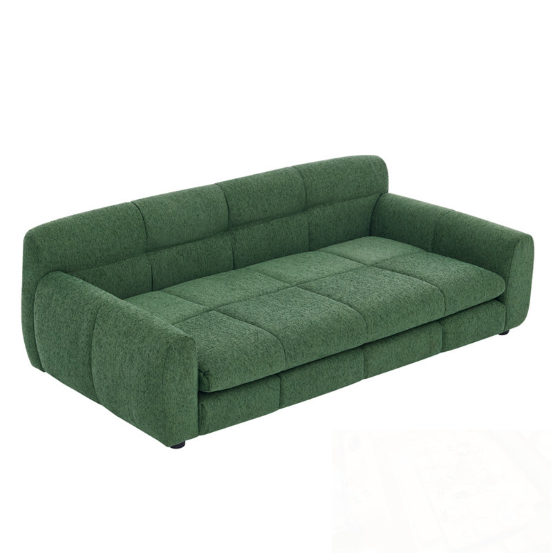 pet bed with soft cushion, Green