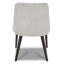 Chaise d'appoint rembourrée en bois massif Bremment-751653722