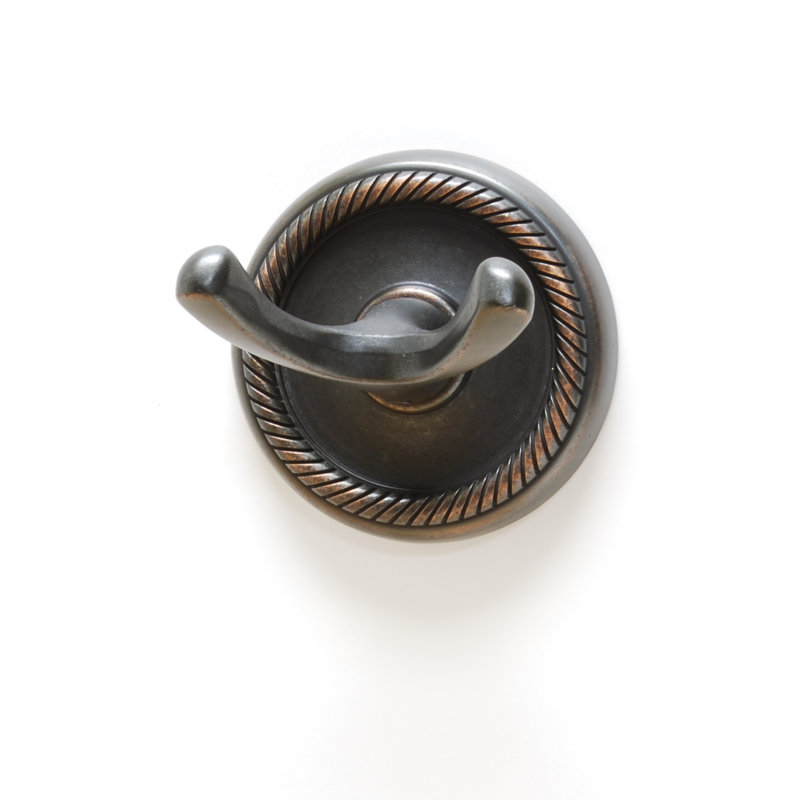 Woodrich Wall Mounted Robe Hook, Venetian Bronze