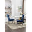 Chaise d'appoint rembourrée (ensemble de 2)-1684657676