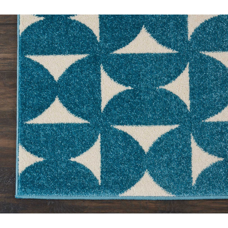 Josabeth Geometric Indoor Rug, Runner 2'2" x 7'6"