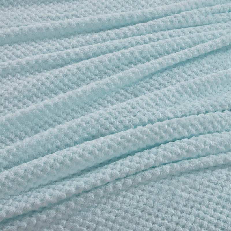 Throw Blanket, Blue, European Double (140 x 200cm)