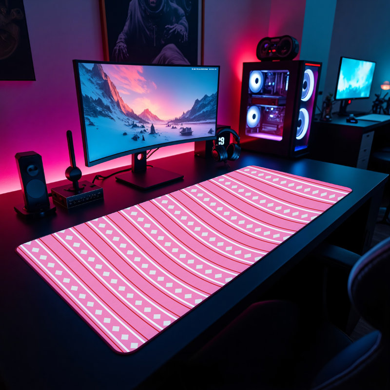 Polyester Desk Pad, 31.5x15.5