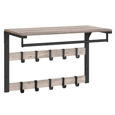 Brailee Wall Mounted Coat Rack