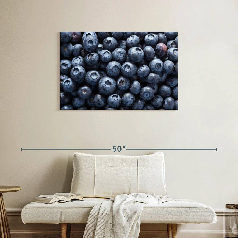 Yarlin Fresh Blueberries, 24" H x 36" W
