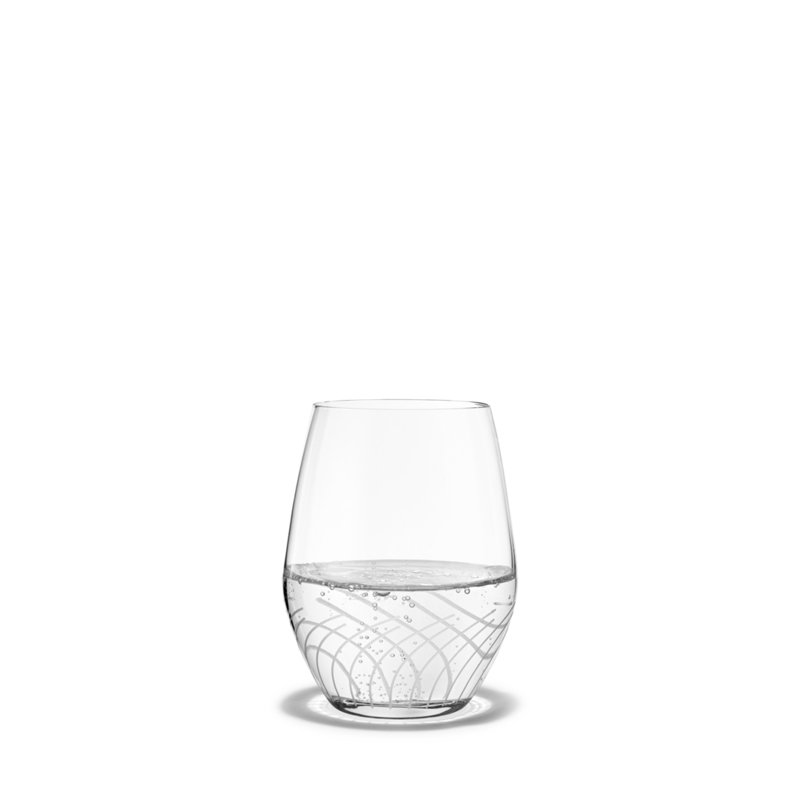Cabernet Lines Drinking Glass