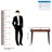 Elevated Chestnut Console Table