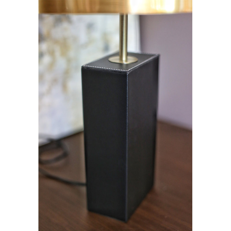 Lampe de table dorée 24 po Crelake