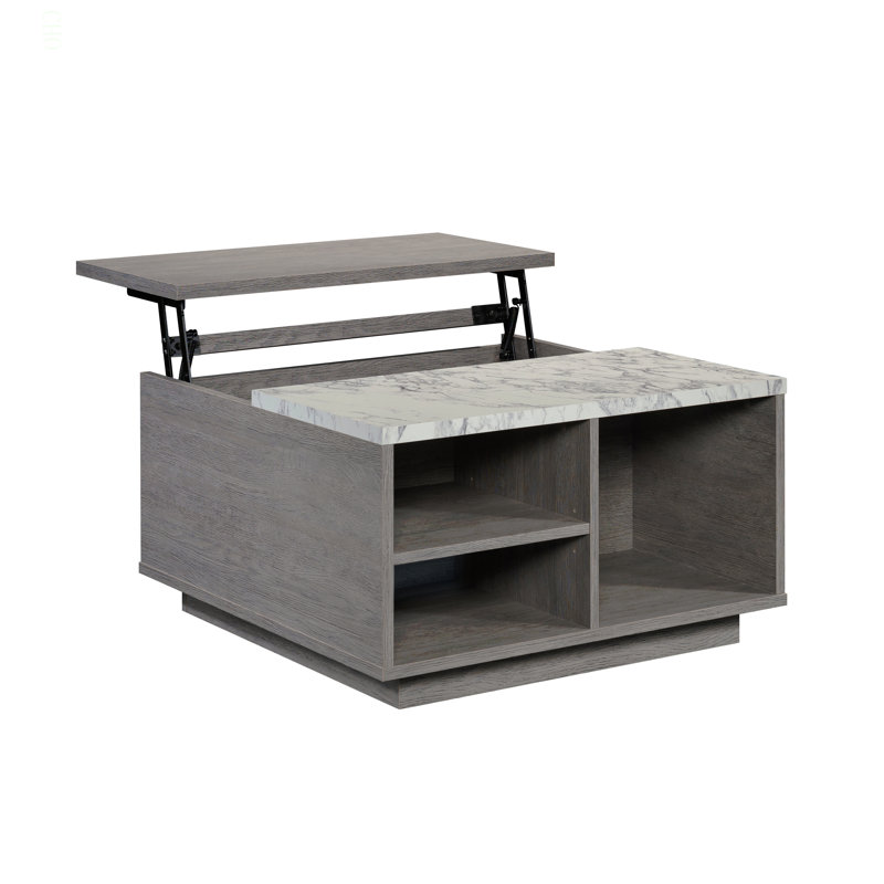 Table basse à plateau relevable