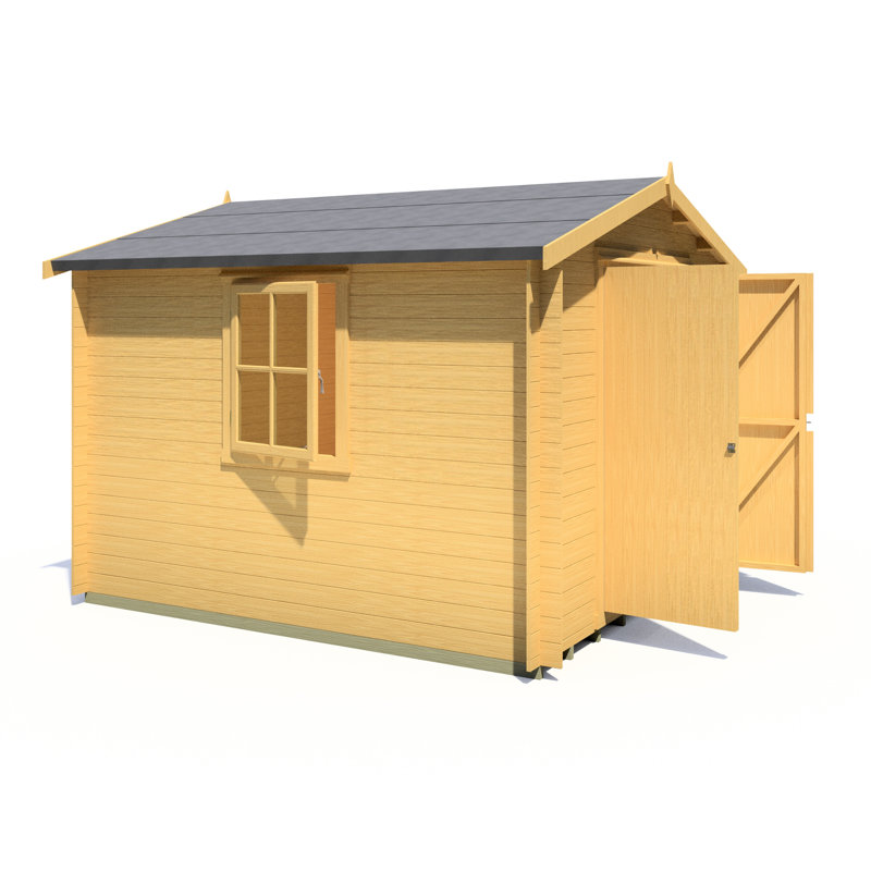 Bradley 10 ft x 10 ft  Log Cabin