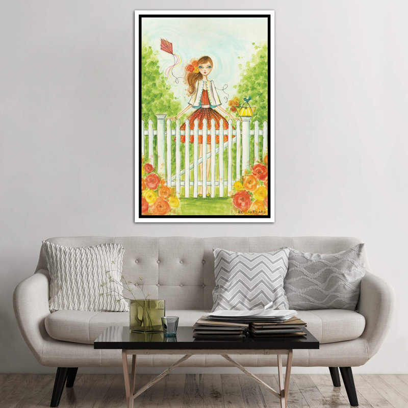 Printemps à Summerside, art, H 60 po x l 40po x P 1,5 po, Toile blanche encadrée