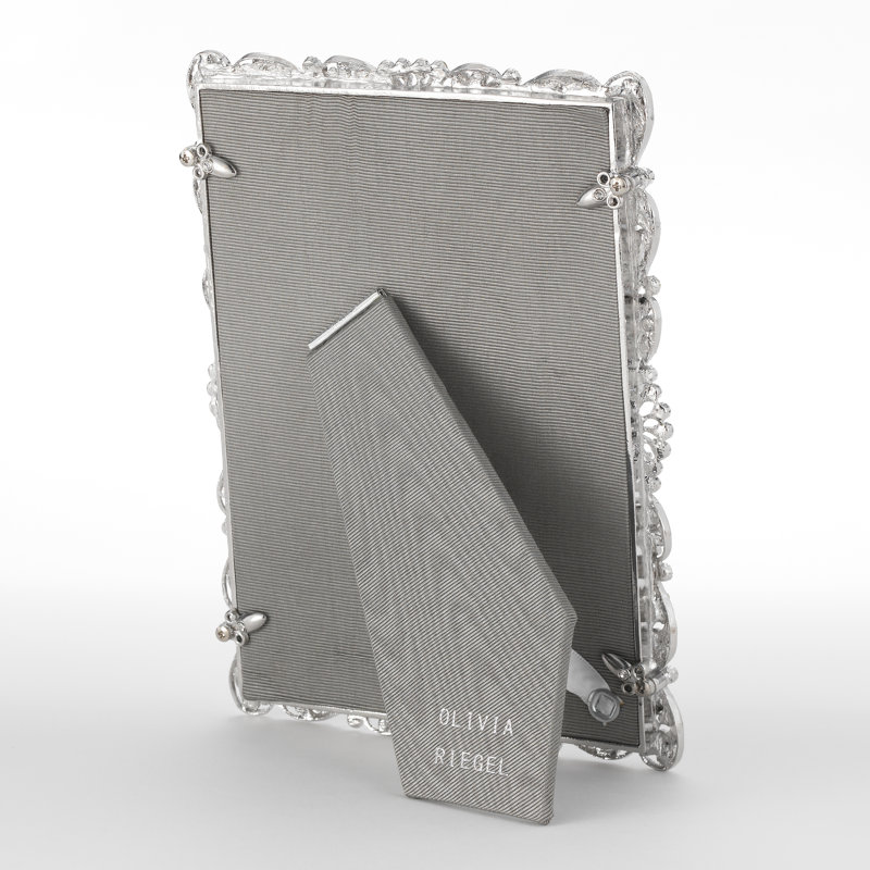 Audrey Metal Picture Frame, 5" x 7", Gold