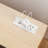 Nightstand with Built-in Charging Station and Opean Sheving,Bedroom Side Table