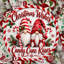 Couronne de Noël Christmas Wishes Peppermint Kisses