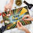East Urban Home Glass Circus Cutting Board