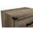 1Pc Contemporary Tall Two Drawer Night Stand Bedroom Solid Wood Wooden Furniture Nightstand End Table Brown Melamine Finish Rustic