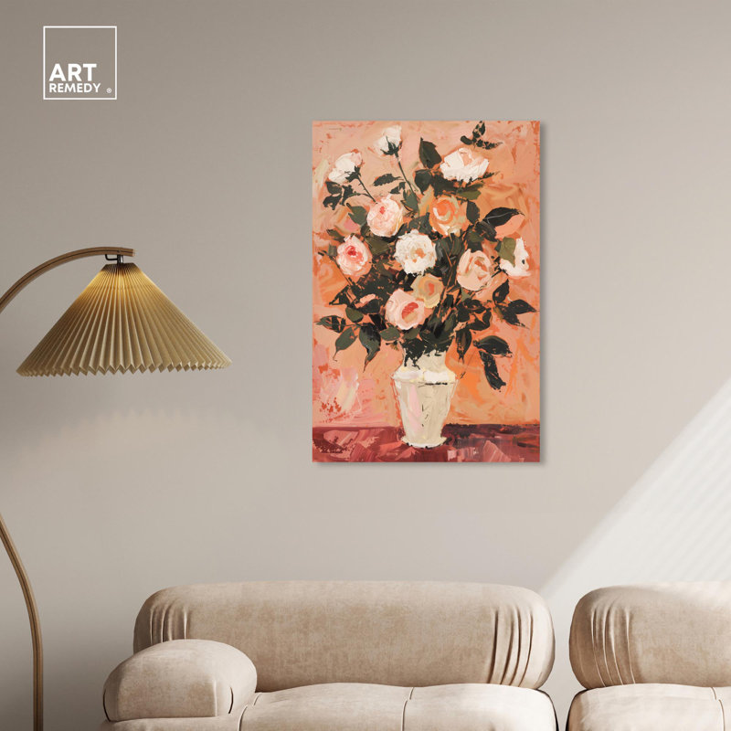 Arizona Flowers Boho Colorful Canvas Wall Art, 10" x 15"