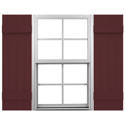 Mid-America 14'' Board & Batten Shutters