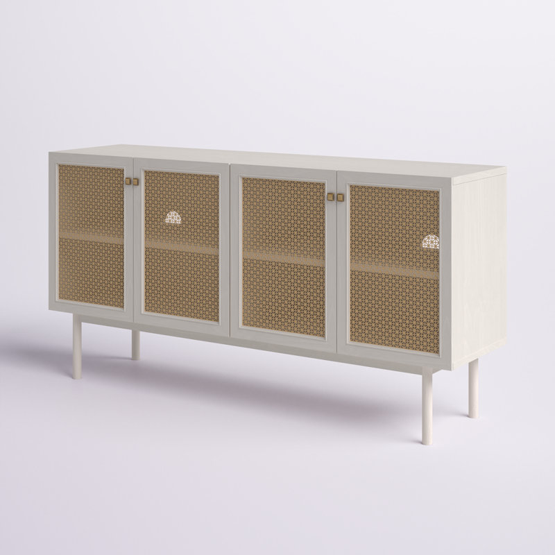 Keegan TV Stand for TVs up to 70" - Stylish & Vintage