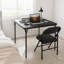 Table pliante, table pliante de 33,6 pouces, table carrée pliante portable avec coussin moelleux (sans chaise)-104434563
