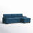 Yates 2 - Piece Upholstered Pull Out Sectional Sleeper Sofa With Storage Chaise-94195722