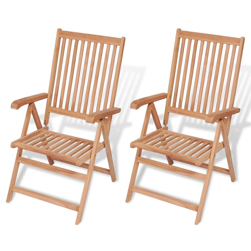 Foldable Outdoor Patio Dining Armchair