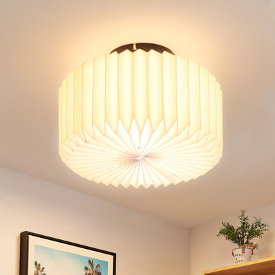 Paper Semi Flush Mount