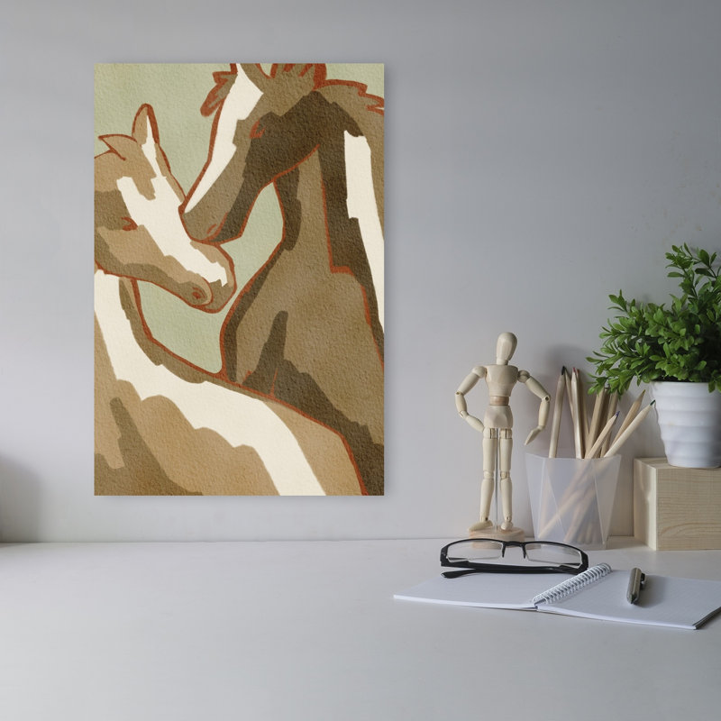 Art mural cheval
