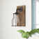 Metal Battery Operated Geometric Room Accent Lamp with Included Fixed LED Light