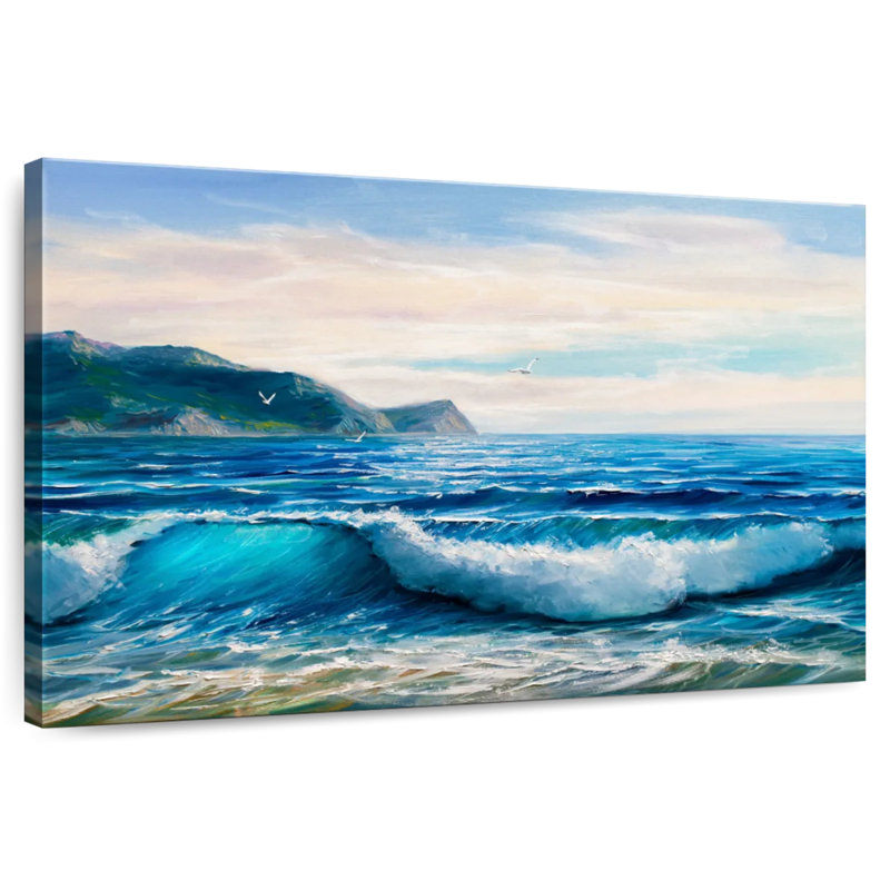 Gillard Blue Wave, H 24 po x l 36 po