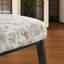 Chaise d'appoint moderne, fauteuil de lecture rembourré