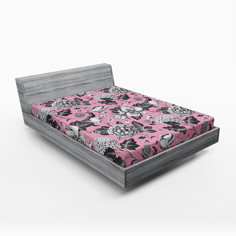 Drap-housse floral, Drap-housse de taille double