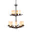 Rustic Lodge 12 - Light Chandelier