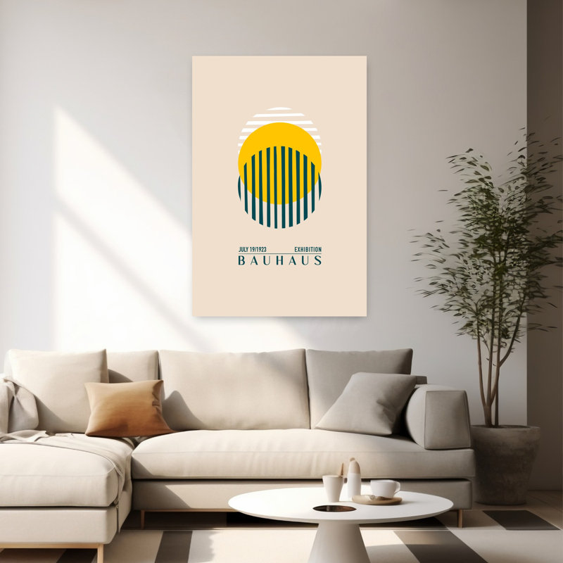 Art contemporain, architecture contemporaine abstraite, H 60 po x l 40 po