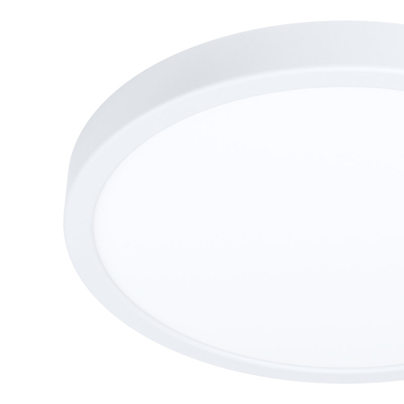 Denean LED Flush Mount, White