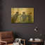 «The Drinkers» par Vincent Van Gogh, art mural en métal doré, 24 po x 16 po-2098029014