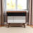 Oceane 6-Drawer Push Button Mid-Century Modern Chest, 31.67" H X 39.01" W X 16.35" D