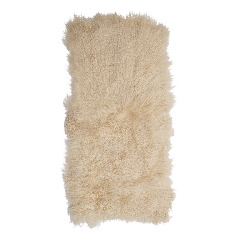Louis Sheepskin Area Rug in Off White