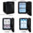 0.14 Cubic Feet Portable Countertop Mini Fridge With Cooling And Warming Modes White-106296542