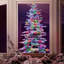 Mountain 9' White Pine Artificial Christmas Tree with 800 Clear Lights-824124312-824124317
