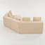 Canapés modulaires en tissu ultra doux, conception moderne pour les espaces familiaux confortables