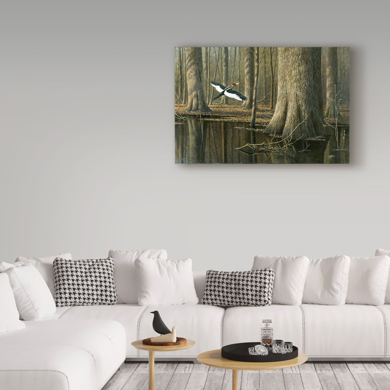 «Still Flying» par Berrien, impression sur toile tendue, H 12 po x l 19 po x P 2 po