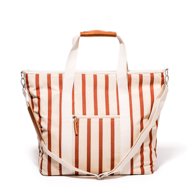 Le sac fourre-tout The Cooler, Rouge / Blanc