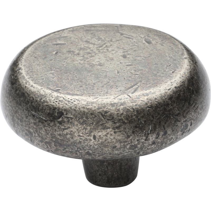 Mushroom Knob, Medium White Bronze, 1.5