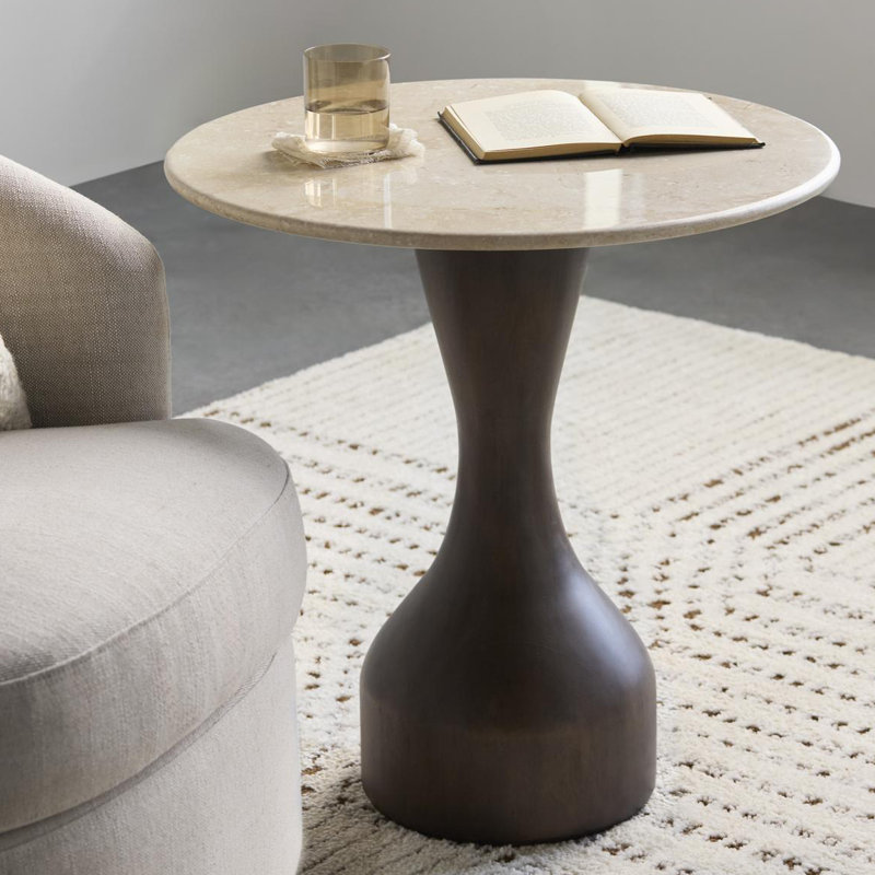 Argiro End Table, Brown