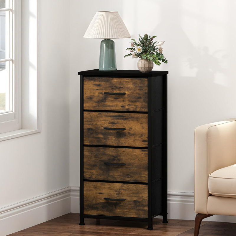 Alsawwan 45cm W 4 - Drawer Chest of Drawers