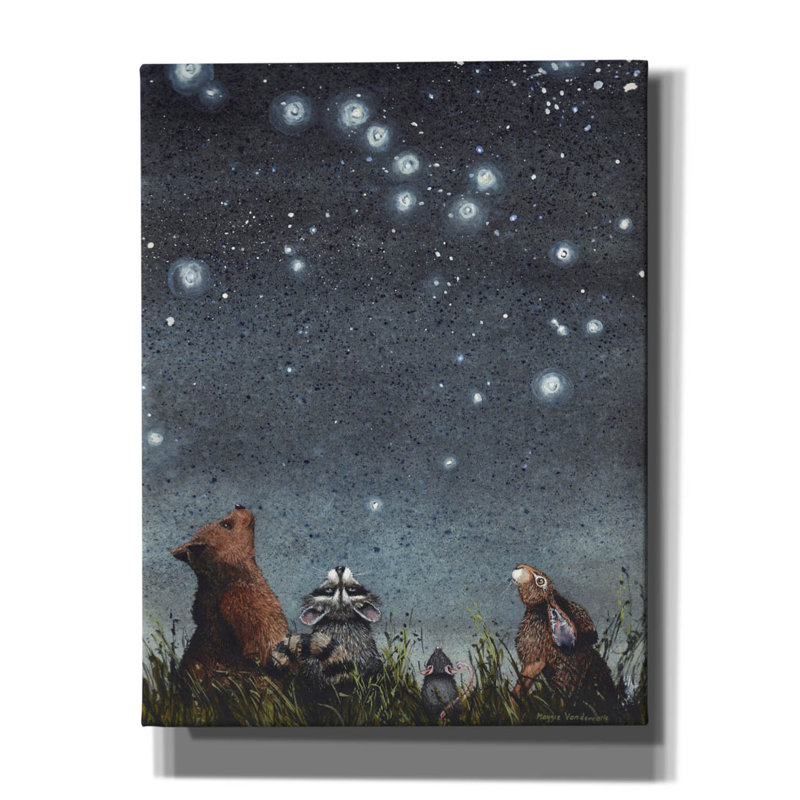 "Constellations" par Maggie Vandewalle, H 34 po x l 26 po x P 1,5 po