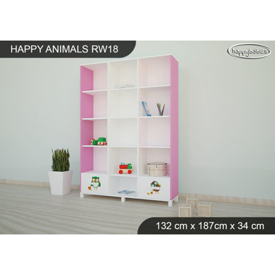 187cm H X 132cm W Kids Bookcase