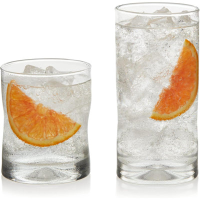 Impressions 16-Piece Tumbler And Rocks Glass Set