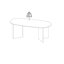 Oval Dining Table-854148012